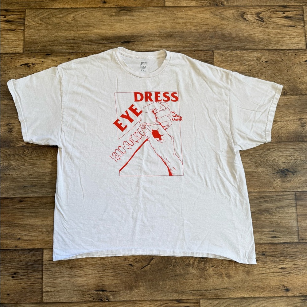 Eyedress 1-800 White Graphic Tee Shirt